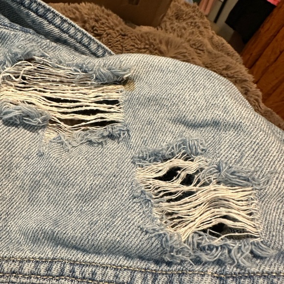 Cello Light Blue Denim Fabric jacket cropped - Picture 10 of 11